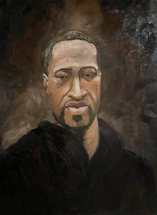Mr. George Floyd Thomasina DeMaio, 48 x 36